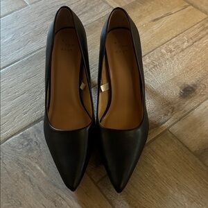 A New Day Women’s Black Tara Pumps Shoes With Memory Foam Insoles 9 Never Worn